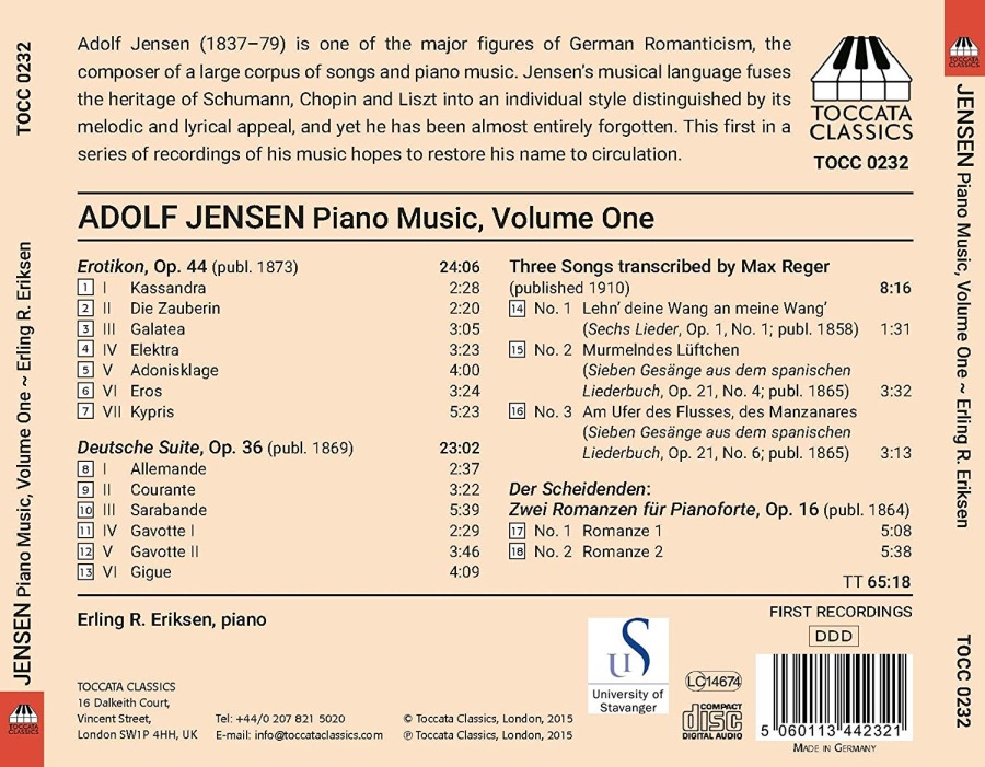 Jensen: Piano Music Vol. 1 - slide-1