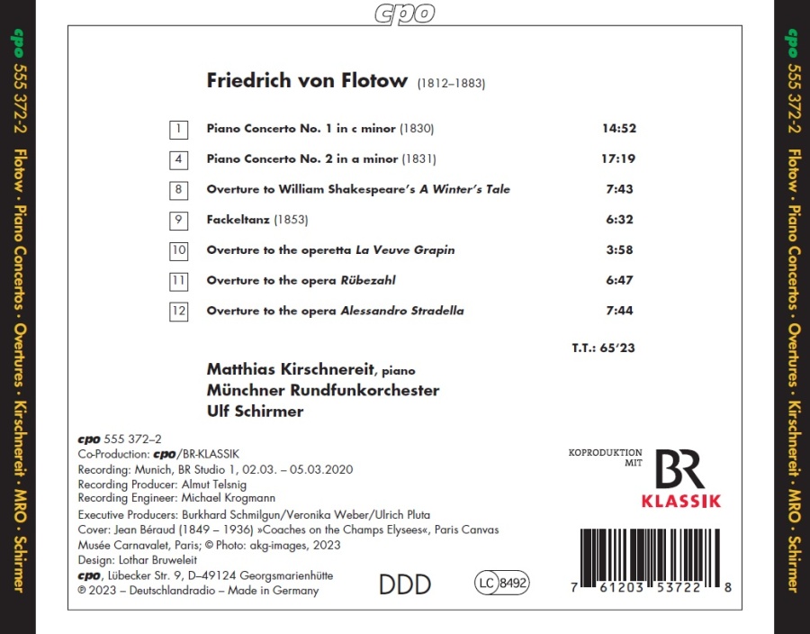 Flotow: Piano Concertos Nos. 1 & 2 - slide-1
