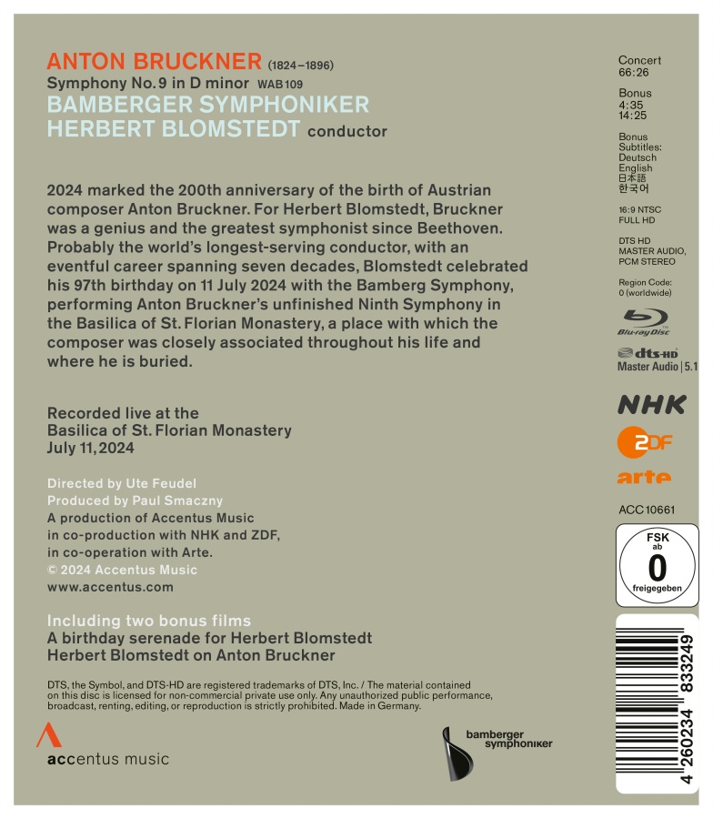 Bruckner: Symphony No. 9 (BD) - slide-1