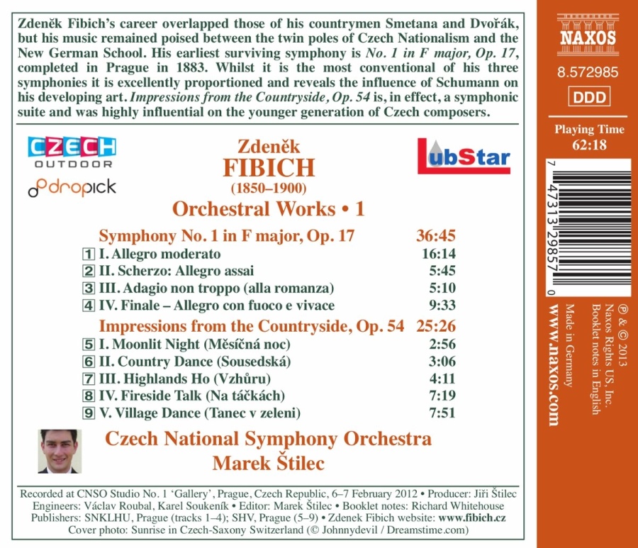 Fibich: Symphony No. 1, Impressions from the Country - slide-1