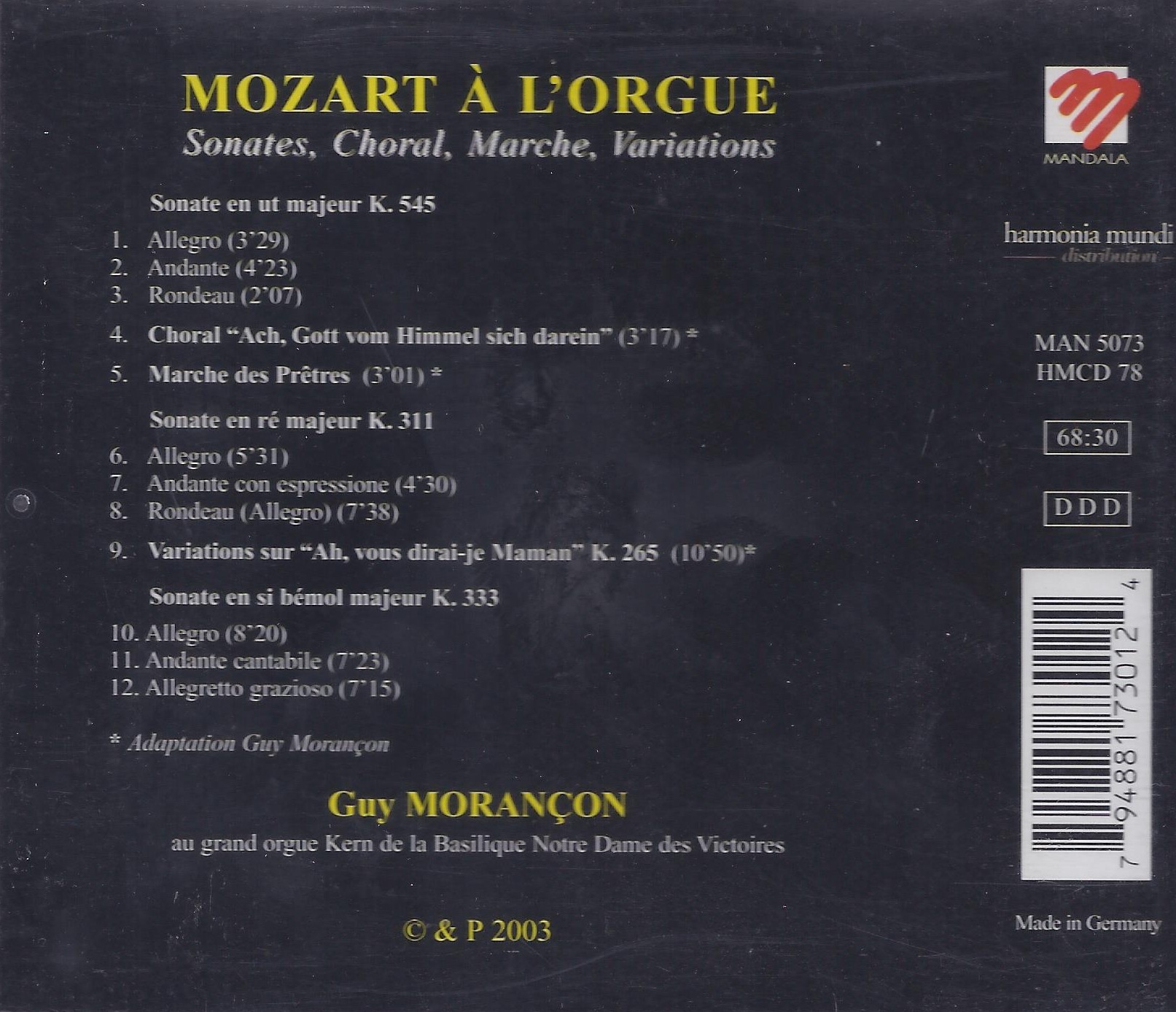 Mozart.: Organ Works - slide-1