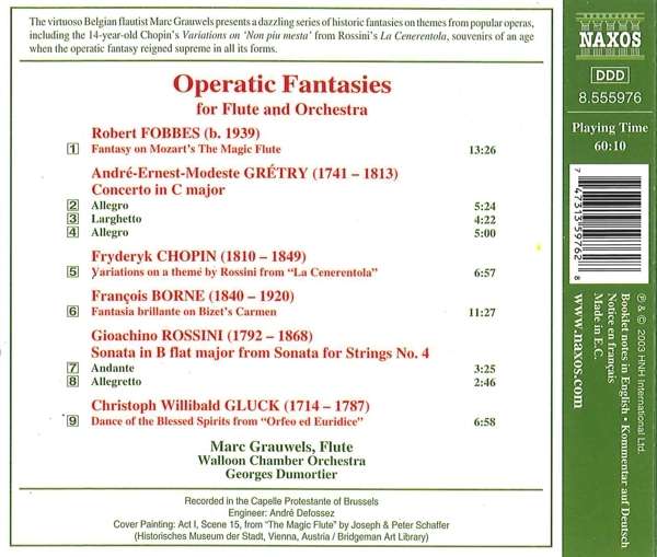 OPERATIC FANTASIES: Operatic Fantasies for Flute and Orchestra - slide-1