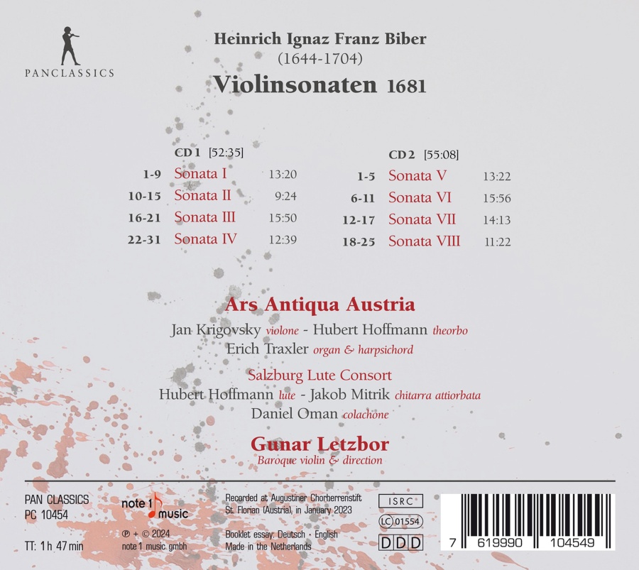 Biber: Violin Sonatas (1681) - slide-1