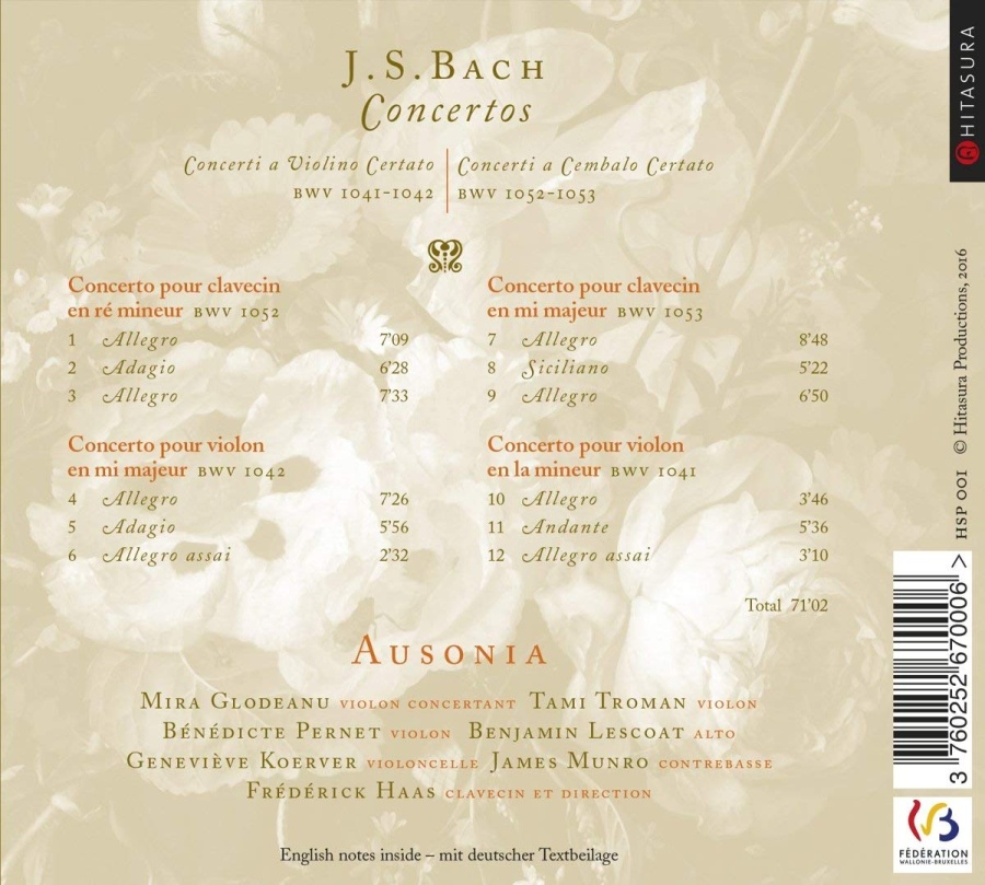 Bach: Concertos - slide-1