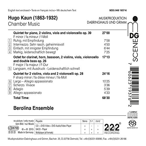 Kaun: Chamber Music - slide-1