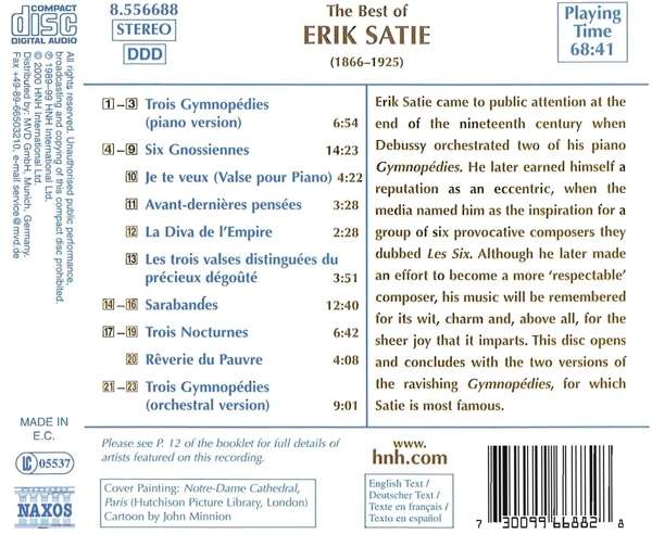 THE BEST OF SATIE - slide-1