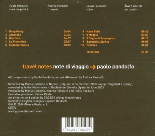 Travel Notes / Paolo Pandolfo - slide-1