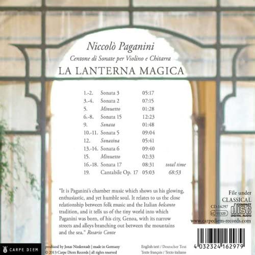 Paganini: Centone die Sonate per Violino e Chitarra - slide-1