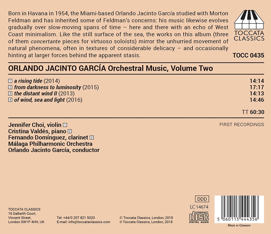 García: Orchestral Music Vol. 2 - slide-1