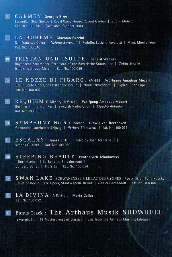 ARTHAUS MUSIK DVD SAMPLER - slide-1
