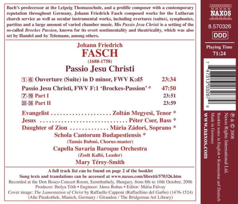 FASCH: Passio Jesu Christi - slide-1