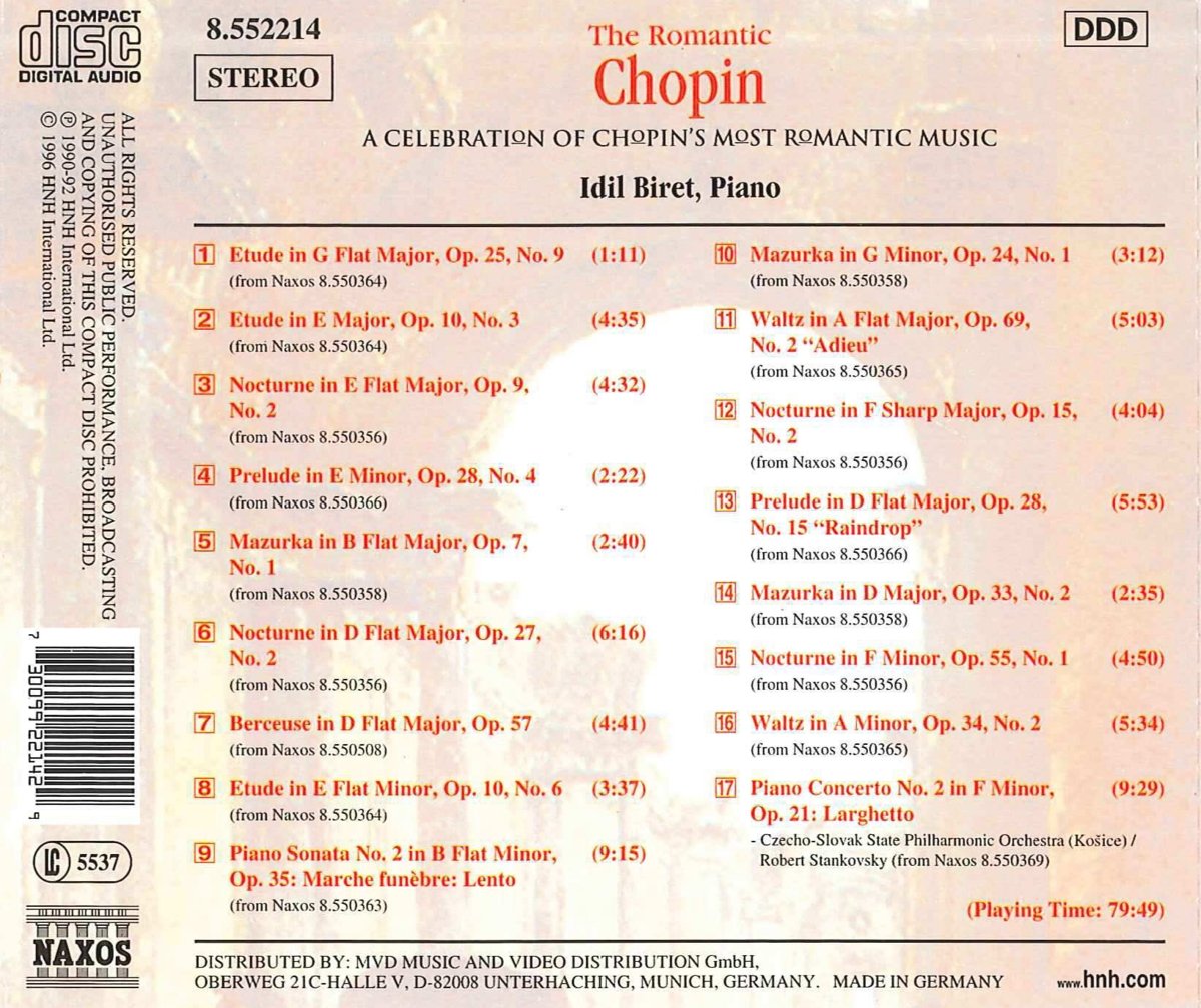 THE ROMANTIC CHOPIN - slide-1