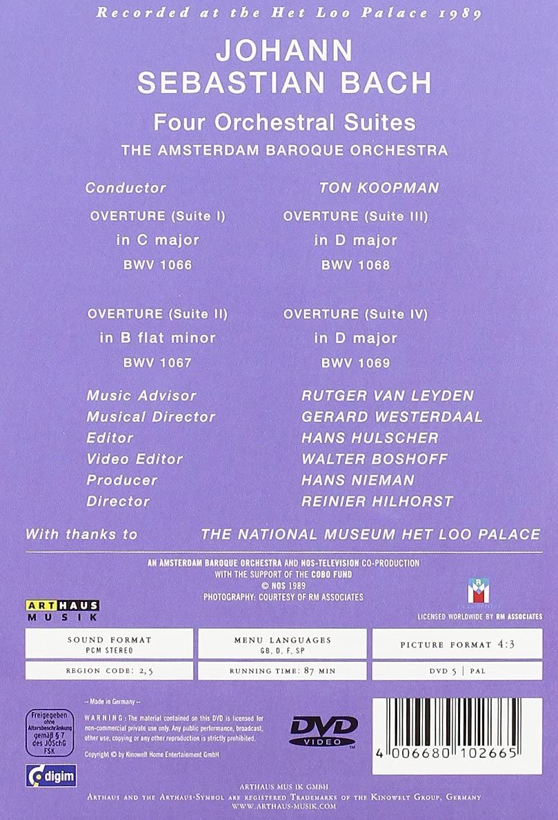 Bach: Four Orchestral Suites - slide-1
