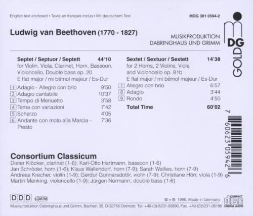Beethoven: Septet, Sextet - slide-1