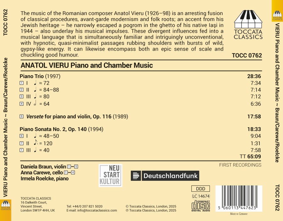 Vieru: Piano & Chamber Music - slide-1