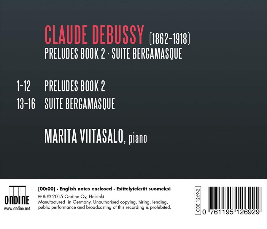 Debussy: Preludes Book 2; Suite bergamasque - slide-1