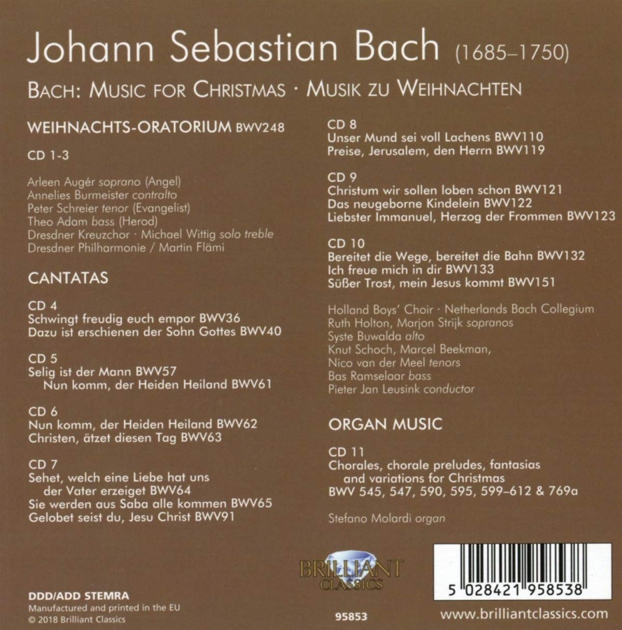 Bach for Christmas / Bach zu Weihnachten - slide-1