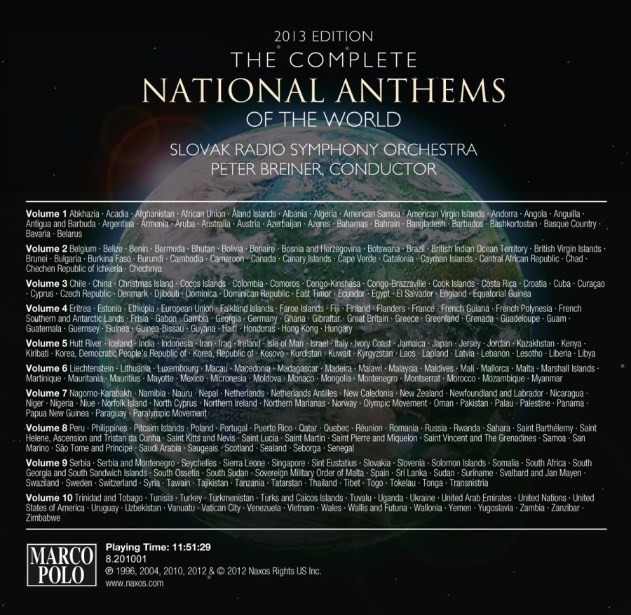 The Complete National Anthems of the World - hymny narodowe świata - slide-1