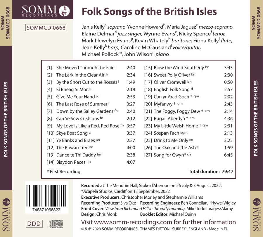 Folk Songs of the British Isles - slide-1