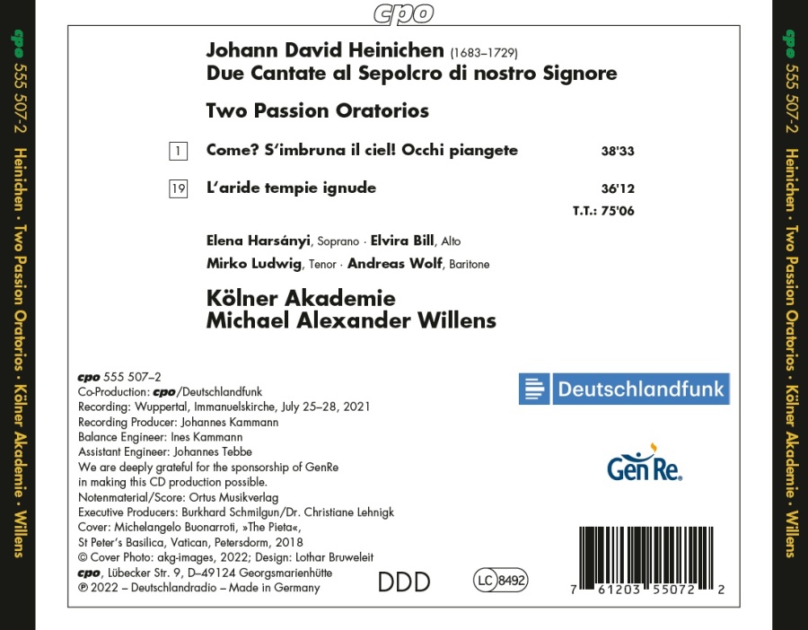 Heinichen: Two Passion Oratorios - slide-1