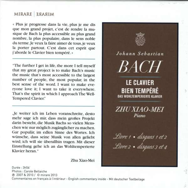 Bach: Das wohltemperierte klavier Book 1 (BWV846-869) - slide-1