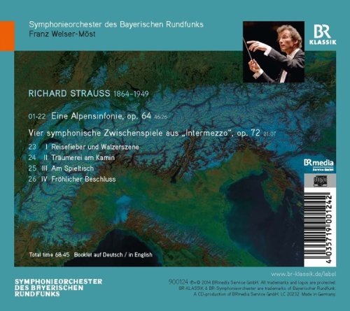 Strauss: Eine Alpensinfonie; Vier symphonische Zwischenspiele aus "Intermezzo" - slide-1