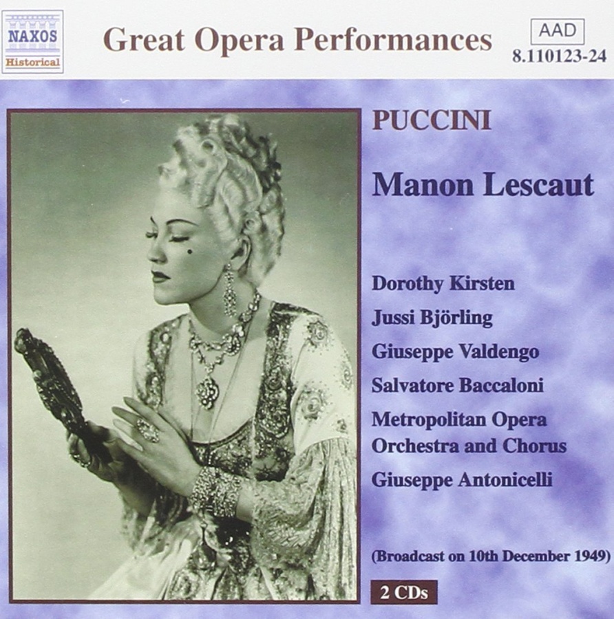 Puccini: Manon Lescaut