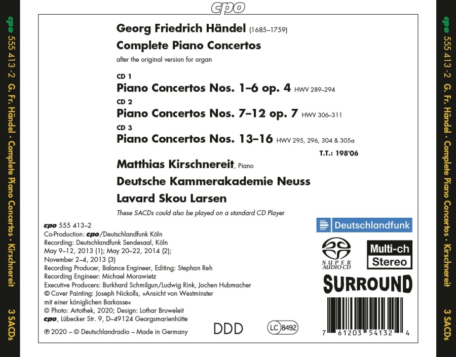 Händel: Complete Piano Concertos - slide-1