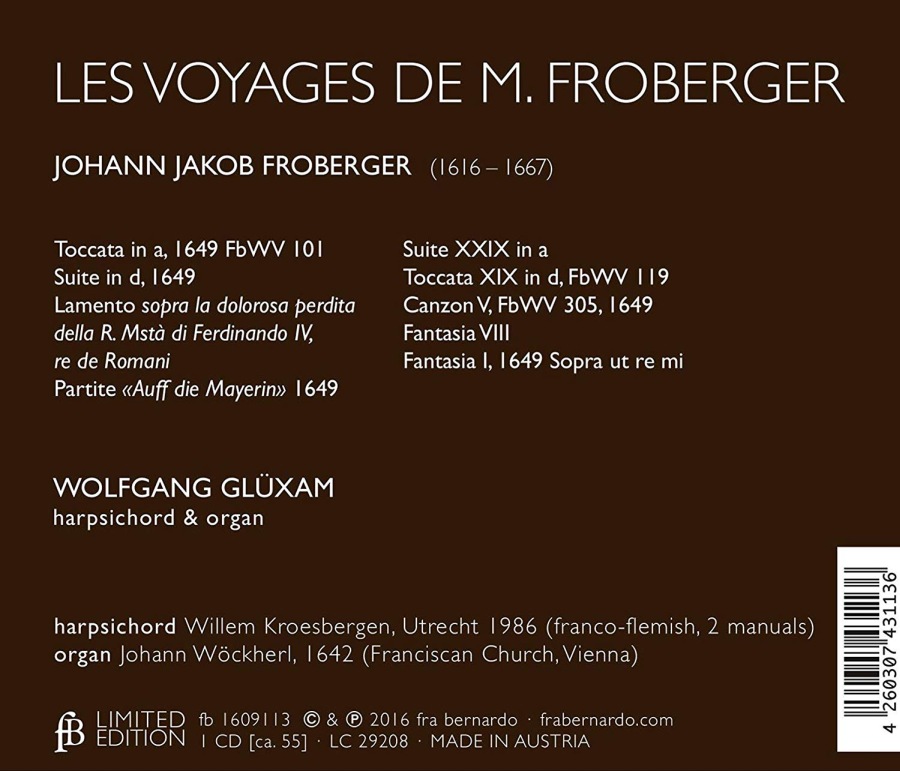 Froberger: Les Voyages de M. Froberger - slide-1