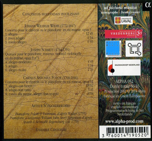 Wilms / Fodor / Schmitt: Concertos hollandais - slide-1