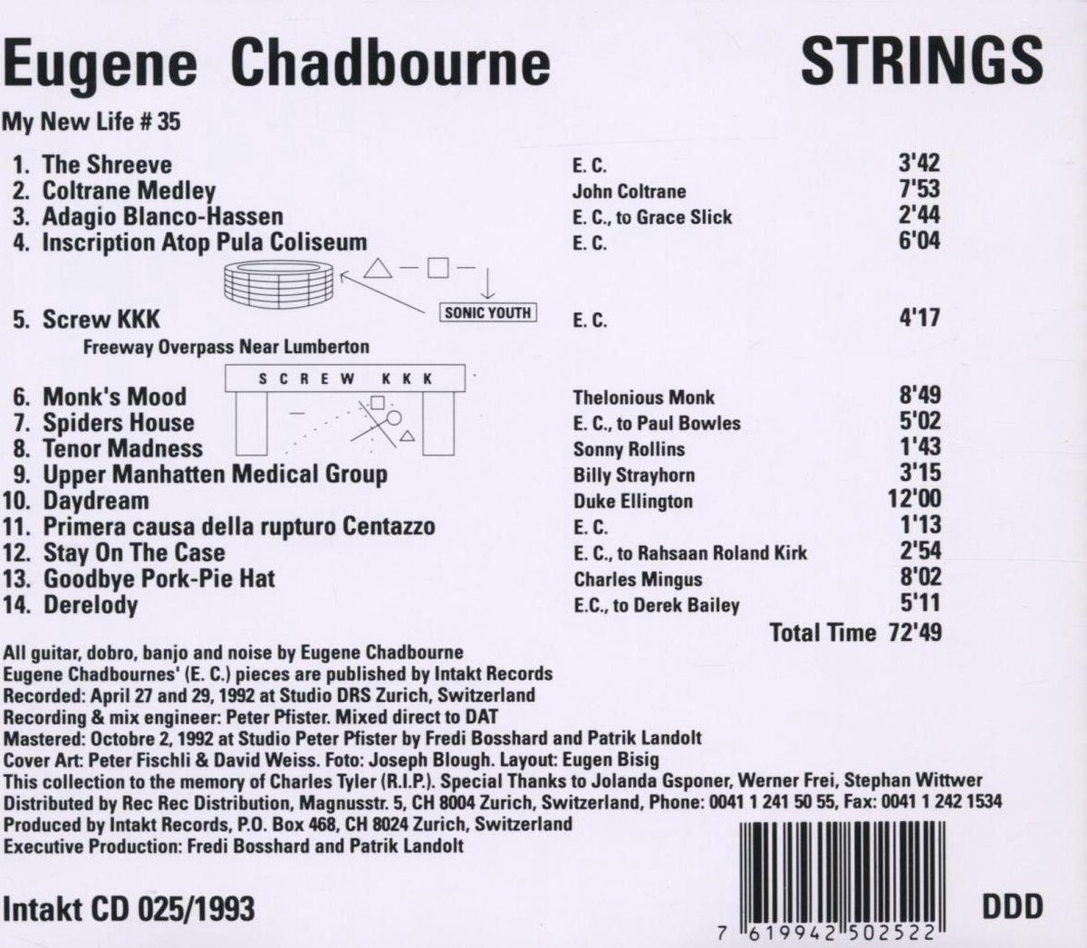 Eugene Chadbourne: Strings - slide-1