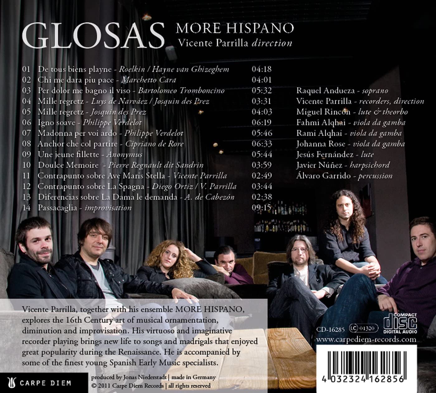 Glosas - Embellished Renaissance Music - slide-1