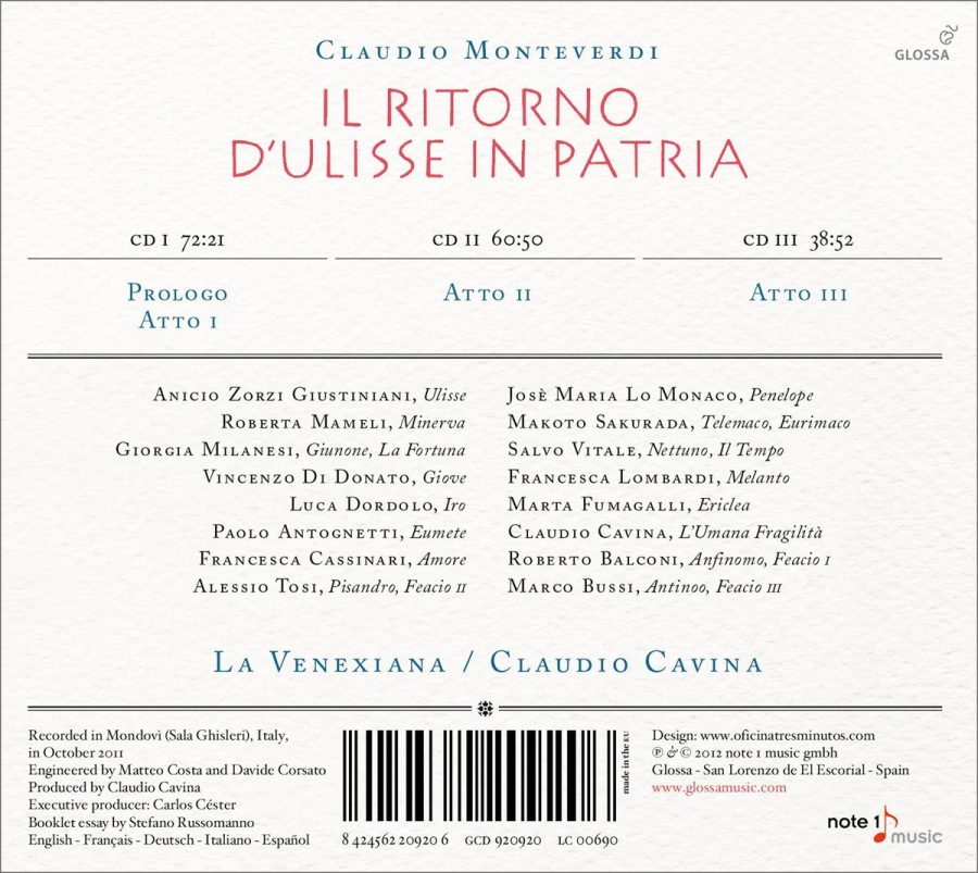Monteverdi: Il ritorno d'Ulisse in patria - slide-1
