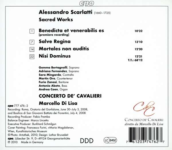 Scarlatti: Nisi Dominus, Salve Regina - slide-1