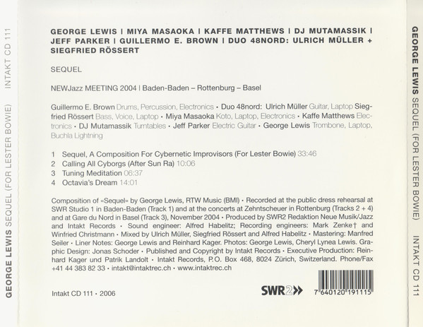 George Lewis: Sequel (For Lester Bowie) - slide-1