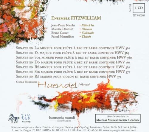 Handel: Sonates pour flute a bec - slide-1
