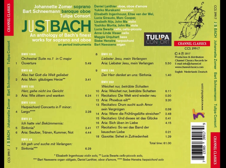 JuSt Bach - cantatas - slide-1