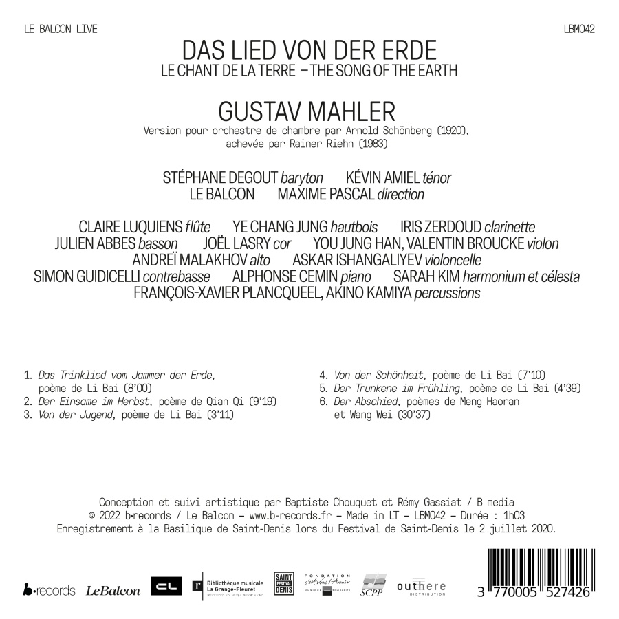 Mahler: Das Lied von der Erde - slide-1