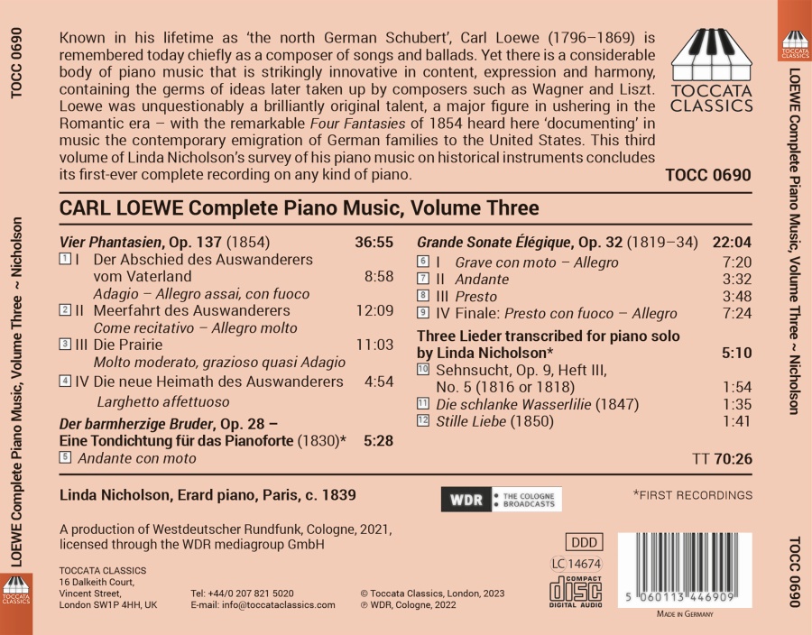 Loewe: Complete Piano Music Vol. 3 - slide-1