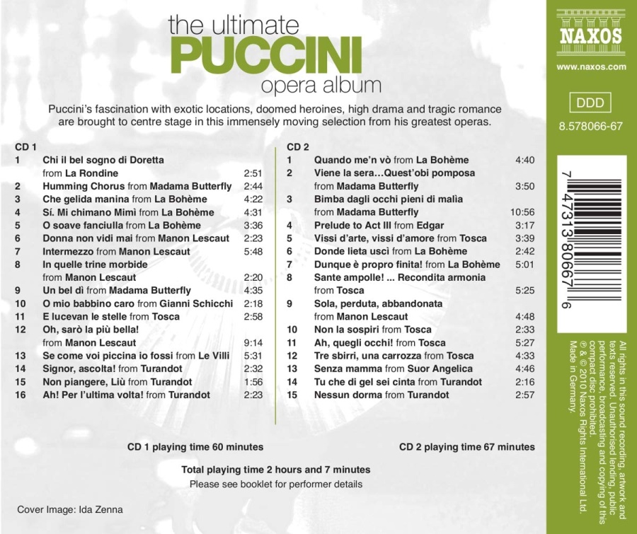 PUCCINI: The Ultimate Opera Album - slide-1