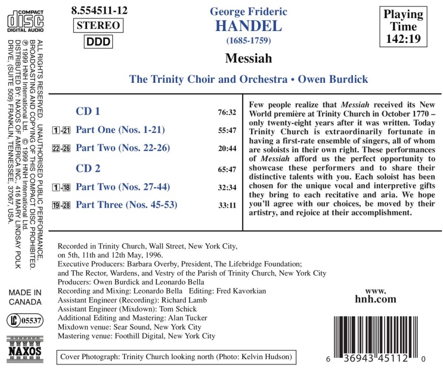 Handel: Messiah (Mesjasz) - slide-1