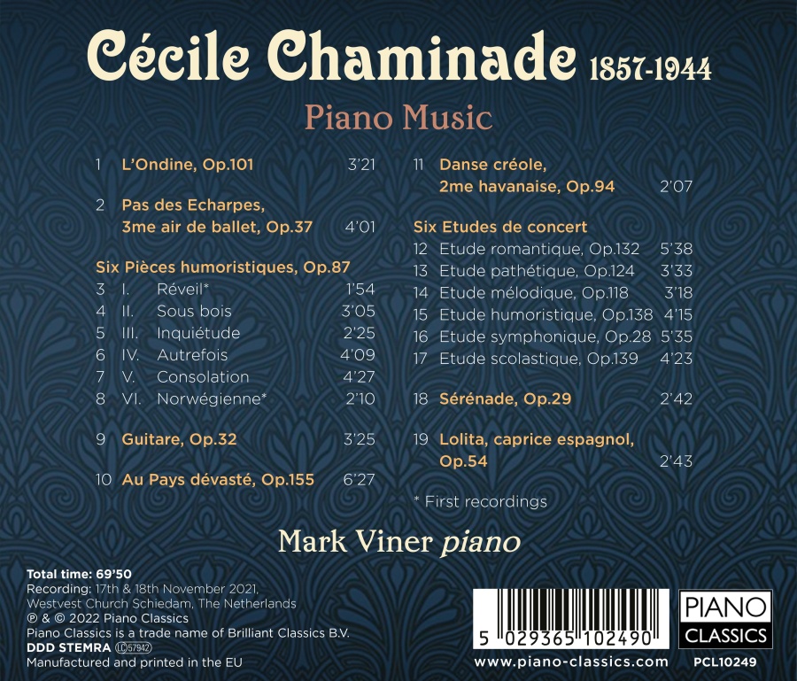 Chaminade: Piano Music - slide-1