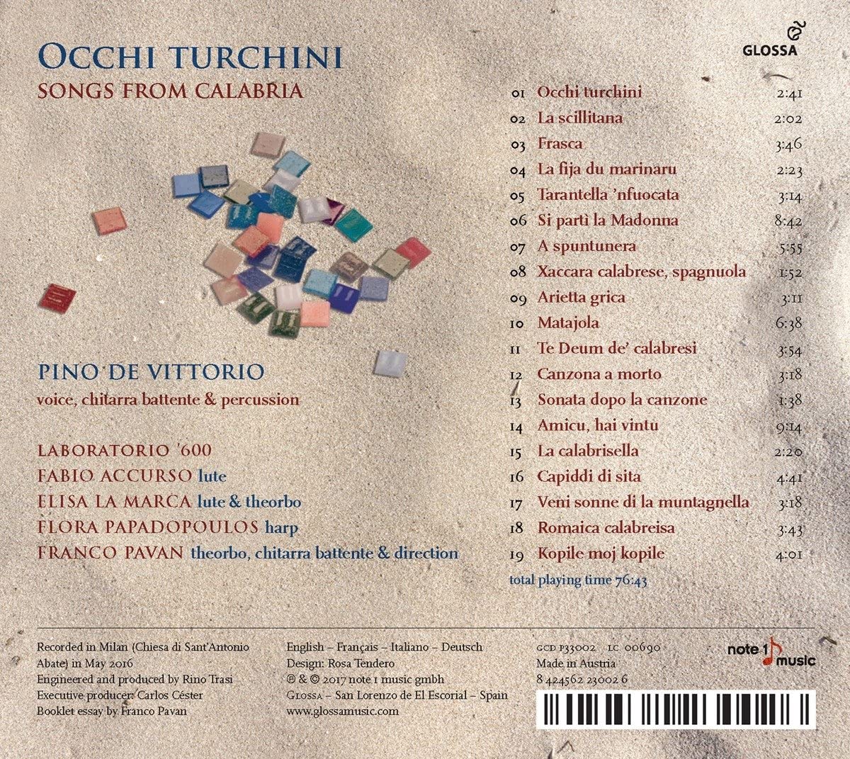 Occhi Turchini - Songs from Calabria - slide-1