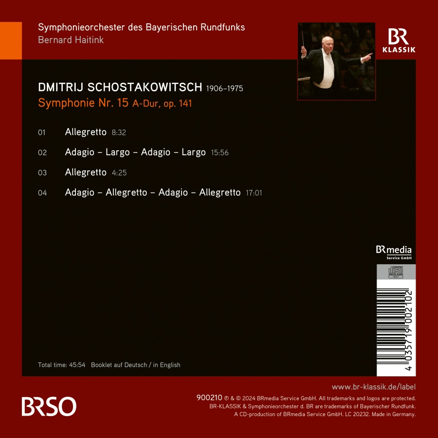 Shostakovich: Symphony No.15 - slide-1