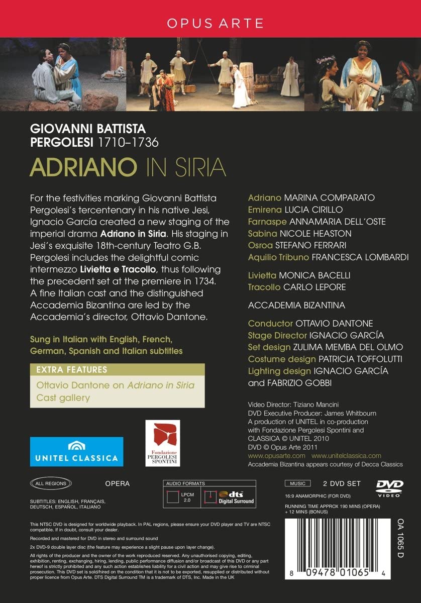 Pergolesi: Adriano in Siria - slide-1