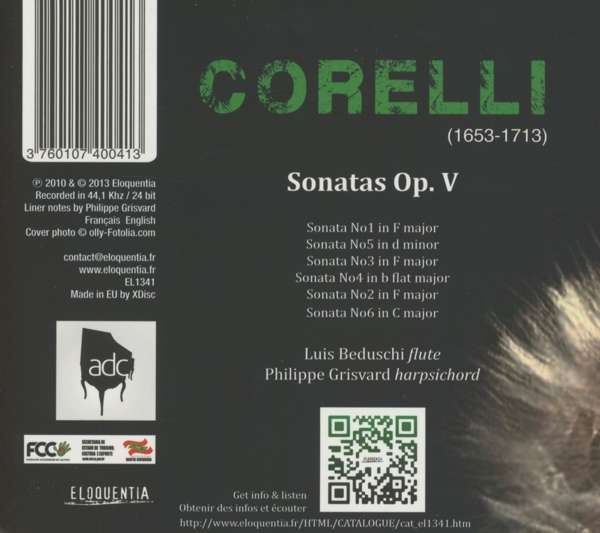 Corelli: Sonatas Op. V - slide-1