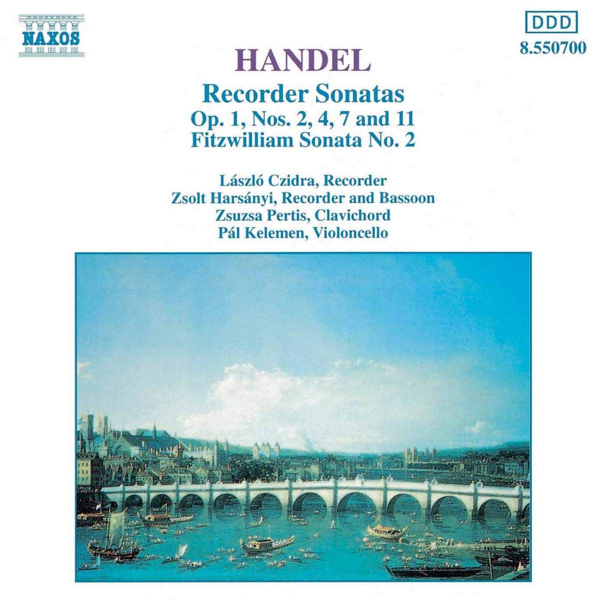 HANDEL: Recorder Sonatas