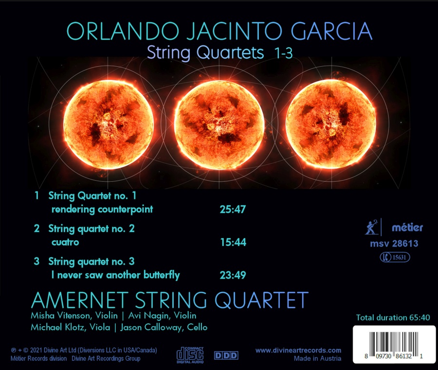 Garcia: String Quartets 1 - 3 - slide-1