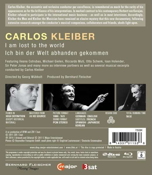 Kleiber, Carlos: I am lost to the world - slide-1