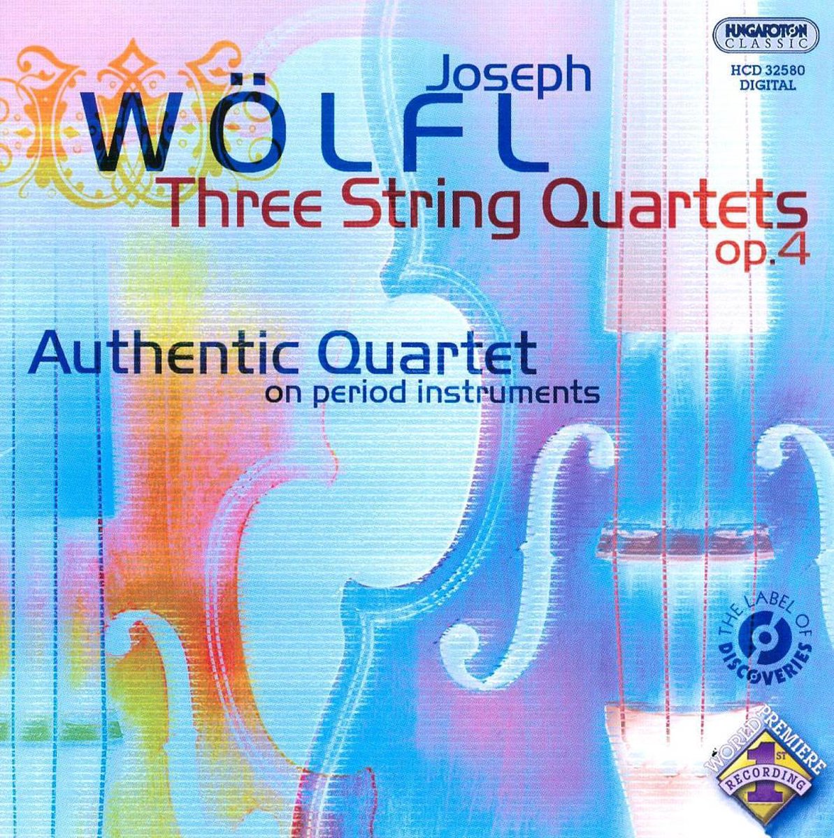 Wölfl: Three string quartets